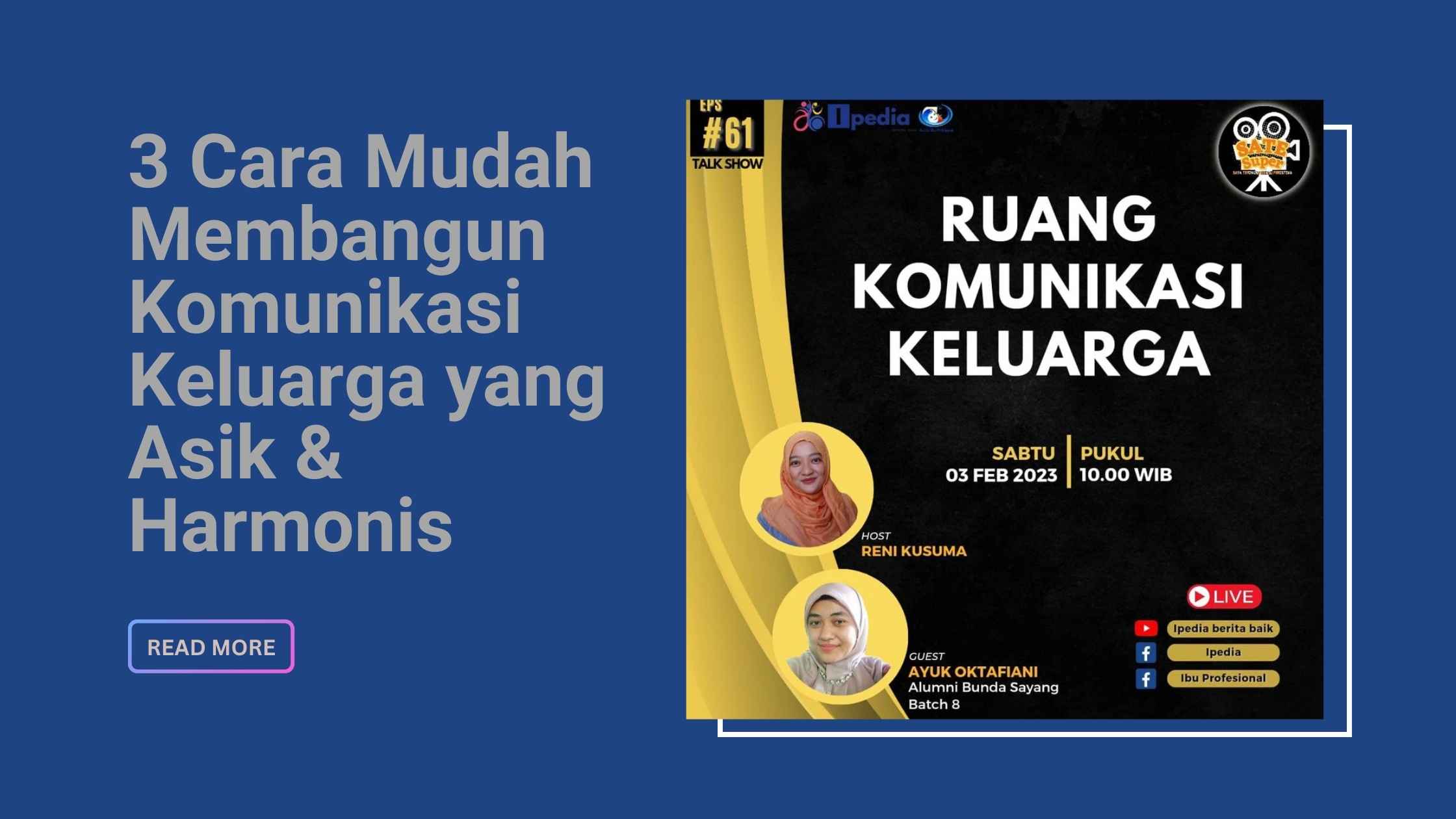 Membangun Komunikasi Keluarga