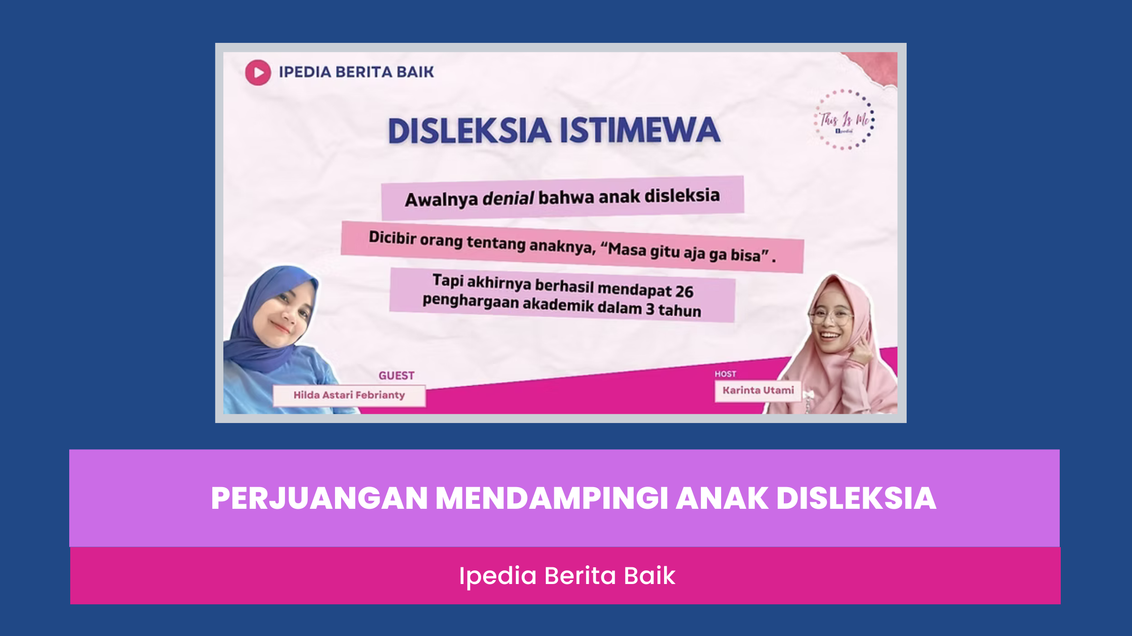 perjuangan mendampingi anak disleksia