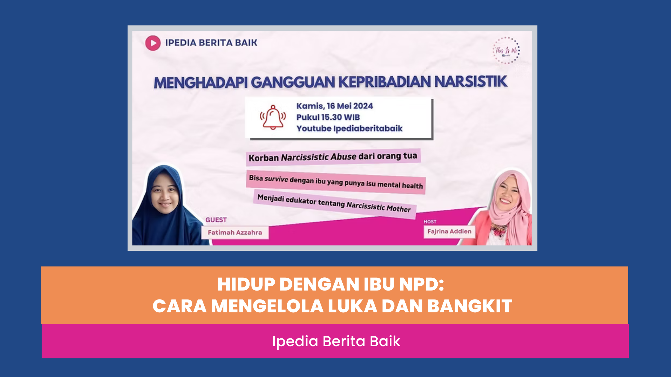 Hidup dengan Ibu Narsistik (NPD): Cara Mengelola Luka dan Bangkit